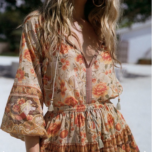 KJANSY Tops - NEW! Bohemian Mermaid Shell Blouse
